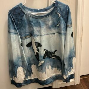 Cool Orca Long Sleeve T-shirt